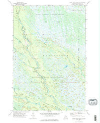 Marsh Creek Pool NW Michigan Historical topographic map, 1:24000 scale, 7.5 X 7.5 Minute, Year 1972