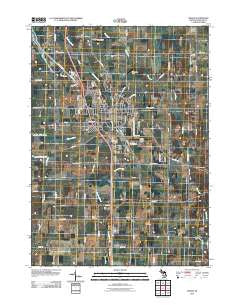 Mason Michigan Historical topographic map, 1:24000 scale, 7.5 X 7.5 Minute, Year 2011