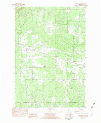 Matchwood Michigan Historical topographic map, 1:25000 scale, 7.5 X 7.5 Minute, Year 1982