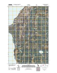 Maywood Michigan Historical topographic map, 1:24000 scale, 7.5 X 7.5 Minute, Year 2011