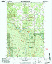 McKeever Michigan Historical topographic map, 1:24000 scale, 7.5 X 7.5 Minute, Year 1999