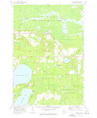 McMillan Michigan Historical topographic map, 1:24000 scale, 7.5 X 7.5 Minute, Year 1973