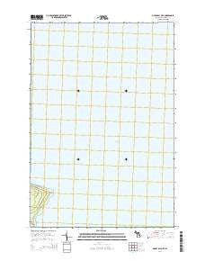McRae Bay OE E Michigan Historical topographic map, 1:24000 scale, 7.5 X 7.5 Minute, Year 2014