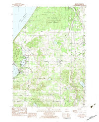 Mears Michigan Historical topographic map, 1:25000 scale, 7.5 X 7.5 Minute, Year 1983