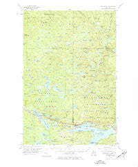 Michigamme Michigan Historical topographic map, 1:62500 scale, 15 X 15 Minute, Year 1956