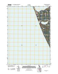 Michillinda Michigan Historical topographic map, 1:24000 scale, 7.5 X 7.5 Minute, Year 2011