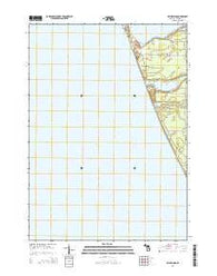 Michillinda Michigan Historical topographic map, 1:24000 scale, 7.5 X 7.5 Minute, Year 2014