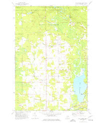 Millecoquins Michigan Historical topographic map, 1:24000 scale, 7.5 X 7.5 Minute, Year 1973