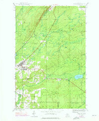 Mohawk Michigan Historical topographic map, 1:24000 scale, 7.5 X 7.5 Minute, Year 1946