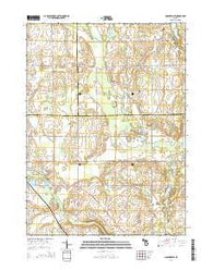 Mosherville Michigan Historical topographic map, 1:24000 scale, 7.5 X 7.5 Minute, Year 2014