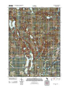 Mottville Michigan Historical topographic map, 1:24000 scale, 7.5 X 7.5 Minute, Year 2011
