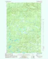 Mount Curwood Michigan Historical topographic map, 1:24000 scale, 7.5 X 7.5 Minute, Year 1985