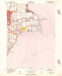 Mt Clemens East Michigan Historical topographic map, 1:24000 scale, 7.5 X 7.5 Minute, Year 1952