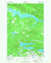 Negaunee SW Michigan Historical topographic map, 1:24000 scale, 7.5 X 7.5 Minute, Year 1954