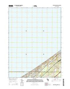 New Buffalo West Michigan Historical topographic map, 1:24000 scale, 7.5 X 7.5 Minute, Year 2014