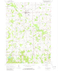 North Branch Michigan Historical topographic map, 1:24000 scale, 7.5 X 7.5 Minute, Year 1963