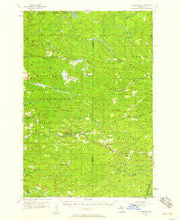 Northland Michigan Historical topographic map, 1:62500 scale, 15 X 15 Minute, Year 1957