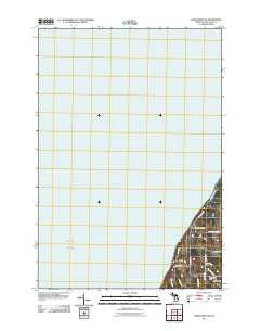 Northport NW Michigan Historical topographic map, 1:24000 scale, 7.5 X 7.5 Minute, Year 2011