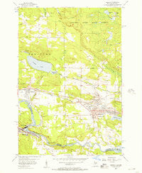 Norway Michigan Historical topographic map, 1:24000 scale, 7.5 X 7.5 Minute, Year 1955