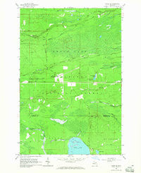 Ozark NE Michigan Historical topographic map, 1:24000 scale, 7.5 X 7.5 Minute, Year 1964