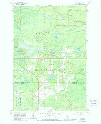 Ozark Michigan Historical topographic map, 1:24000 scale, 7.5 X 7.5 Minute, Year 1964