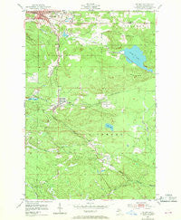 Palmer Michigan Historical topographic map, 1:24000 scale, 7.5 X 7.5 Minute, Year 1952