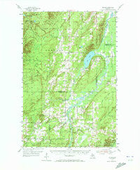 Pelkie Michigan Historical topographic map, 1:62500 scale, 15 X 15 Minute, Year 1954