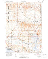 Pere Cheney Michigan Historical topographic map, 1:24000 scale, 7.5 X 7.5 Minute, Year 1951