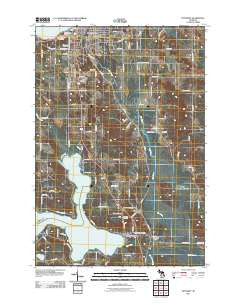 Petoskey Michigan Historical topographic map, 1:24000 scale, 7.5 X 7.5 Minute, Year 2011
