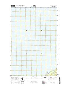 Phoenix OE W Michigan Historical topographic map, 1:24000 scale, 7.5 X 7.5 Minute, Year 2014