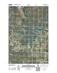 Pickford NW Michigan Historical topographic map, 1:24000 scale, 7.5 X 7.5 Minute, Year 2011