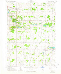 Pittsford Michigan Historical topographic map, 1:24000 scale, 7.5 X 7.5 Minute, Year 1962