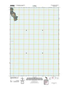 Point Detour Michigan Historical topographic map, 1:24000 scale, 7.5 X 7.5 Minute, Year 2011