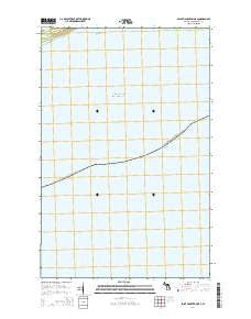 Point Houghton OE S Michigan Historical topographic map, 1:24000 scale, 7.5 X 7.5 Minute, Year 2014