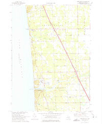 Port Sheldon Michigan Historical topographic map, 1:24000 scale, 7.5 X 7.5 Minute, Year 1972