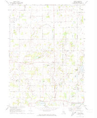 Price Michigan Historical topographic map, 1:24000 scale, 7.5 X 7.5 Minute, Year 1972