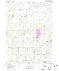 Price Michigan Historical topographic map, 1:24000 scale, 7.5 X 7.5 Minute, Year 1972