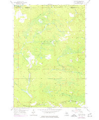 Ralph NW Michigan Historical topographic map, 1:24000 scale, 7.5 X 7.5 Minute, Year 1955