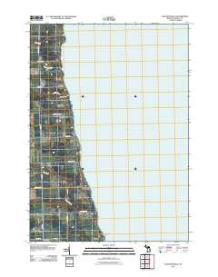 Richmondville Michigan Historical topographic map, 1:24000 scale, 7.5 X 7.5 Minute, Year 2011