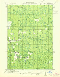 Rock NW Michigan Historical topographic map, 1:31680 scale, 7.5 X 7.5 Minute, Year 1932
