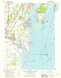 Rockwood Michigan Historical topographic map, 1:24000 scale, 7.5 X 7.5 Minute, Year 1967