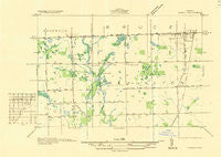 Romeo Michigan Historical topographic map, 1:31680 scale, 7.5 X 7.5 Minute, Year 1936