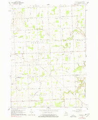 Roseburg Michigan Historical topographic map, 1:24000 scale, 7.5 X 7.5 Minute, Year 1961