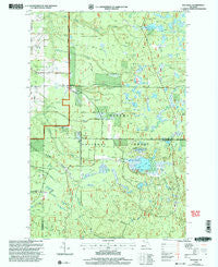 Rousseau Michigan Historical topographic map, 1:24000 scale, 7.5 X 7.5 Minute, Year 1999