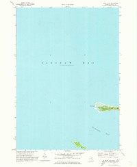 Sand Point Michigan Historical topographic map, 1:24000 scale, 7.5 X 7.5 Minute, Year 1970