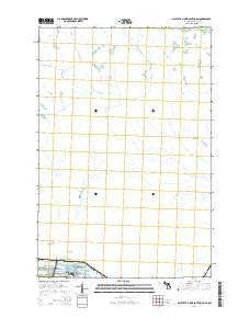 Sault Ste. Marie South OE N Michigan Historical topographic map, 1:24000 scale, 7.5 X 7.5 Minute, Year 2014