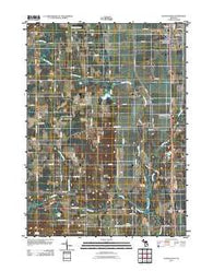 Schoolcraft Michigan Historical topographic map, 1:24000 scale, 7.5 X 7.5 Minute, Year 2011