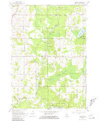 Selkirk Michigan Historical topographic map, 1:24000 scale, 7.5 X 7.5 Minute, Year 1965