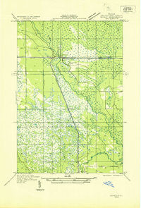 Seney SW Michigan Historical topographic map, 1:31680 scale, 7.5 X 7.5 Minute, Year 1931