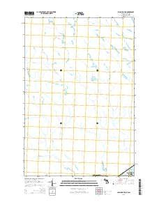 Shallows OE N Michigan Historical topographic map, 1:24000 scale, 7.5 X 7.5 Minute, Year 2014